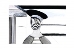 The Legend of the True Cross (ink and gouache on watercolor board)