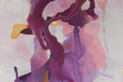 Beanstalk (acrylic and mediums)