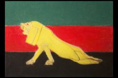 For the people of Aleppo (pastel on paper)