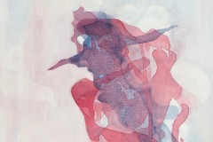 Spirit Ascending (acrylic and mediums on canvas)