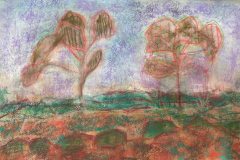 Carpinteria Bluffs (pastel on pastelboard)