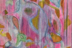 Smolder (acrylic, ink and gesso on canvas)