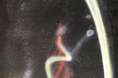 Inner Steps (acrylic and rustoleum)